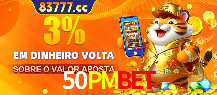 Promoção para baixar e instalar o aplicativo do cassino 50PMBET. O banner oferece uma recompensa de R1aR1aR8, com a imagem de uma cobra sobre moedas de ouro.
