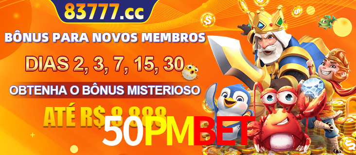 Anúncio dos benefícios para Membro VIP Sênior na plataforma 50PMBET, incluindo bônus promocionais, semanais e mensais, ilustrado com o personagem Fortune Tiger.